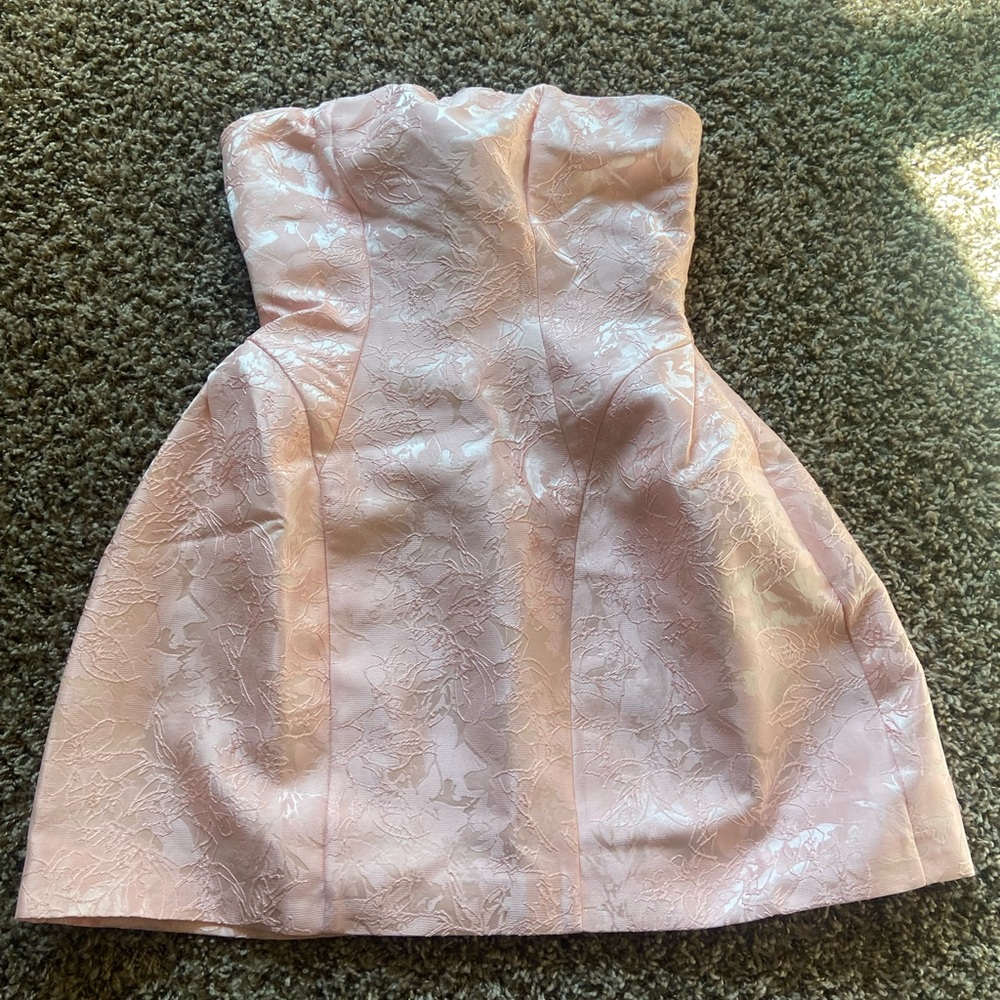 new pink babyboo elenora mini dress xs/s